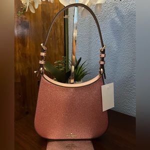Kate Spade NWT Glimmer Glitter Shoulder Bag